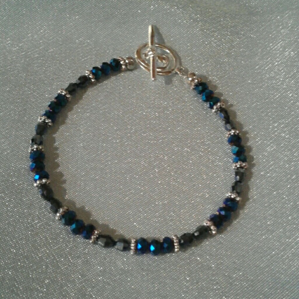 One of a kind swarvoski crystal bracelet